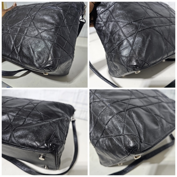 Christian Dior Granville Satchel Leather Cannage Black - Picture 11 of 13